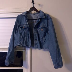 Victoria’s Secret cute cut off jean jacket